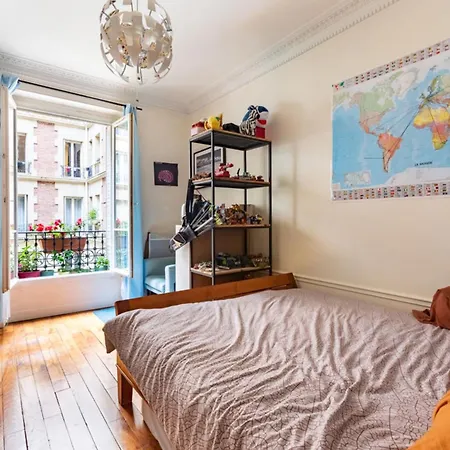 Spacious And Pleasant Nest 2 Steps From Montmartre Appartamento